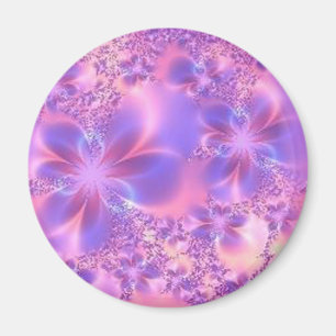 Imán de flor fractal
