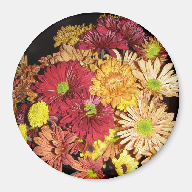 Imán de flores (Frente)