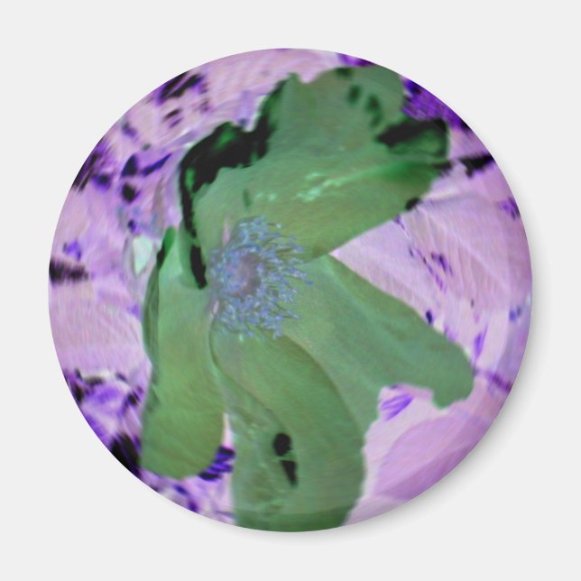 Imán de flores (Frente)