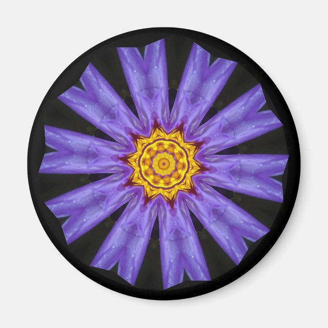 Imán de flores (Frente)