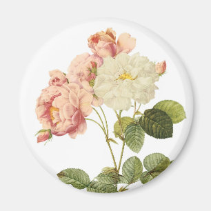 Imán de flores de época 2