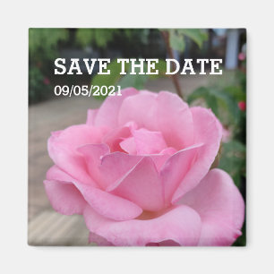 Imán de flores rosadas