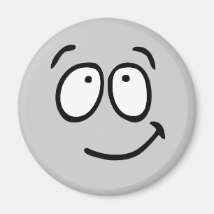 Imán de fondo de Personalizable emoticono