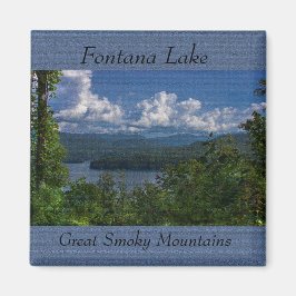 Imán de Fontana Lake, Great Smoky Mountains