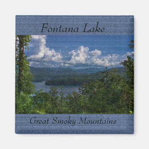 Imán de Fontana Lake, Great Smoky Mountains