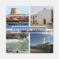 imán de Formentera en las Islas Baleares