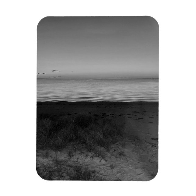 Imán de foto del atardecer de Falmouth Cape Cod (Vertical)
