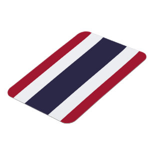 Imán de foto flexible con bandera de Tailandia