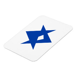 Imán de foto flexible con la bandera de la ciudad 