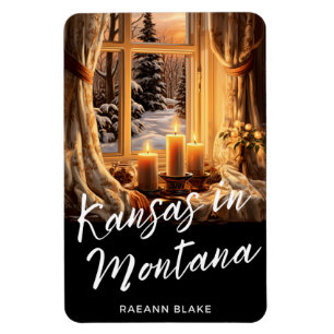 Imán de foto flexible de Kansas en Montana