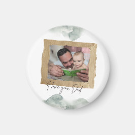 Imán de Foto Personalizado para el Día del Padre