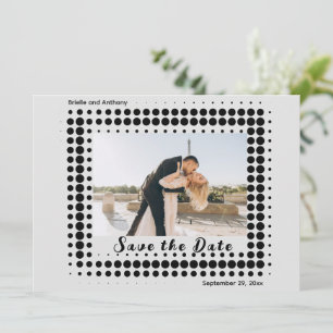 Imán de Foto Save the Date Novia Novio Día de la B