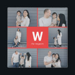 Imán de fotografía moderno en negrita editable en<br><div class="desc">¡Los regalos fotográficos hacen los mejores regalos! Fácilmente personalizado con su texto y/o foto(s) para un aspecto personalizado. Diseñado por Berry Berry Sweet. Ver más diseños en www.berryberrysweet.com</div>