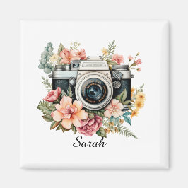 Imán de Fotógrafo Personalizado