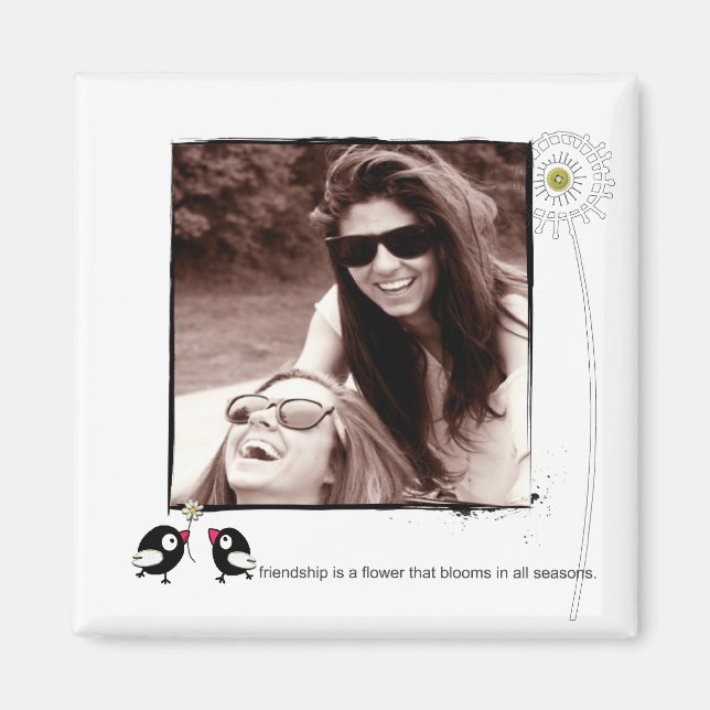 imán de fotos de amigos de instagram (Frente)