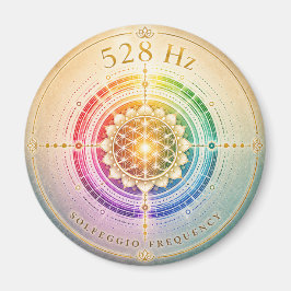 Imán de frecuencia Solfeggio de 528 Hz