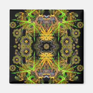 imán de frigorífico de fractalkan