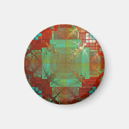 Imán de fusión cromática rojo y verde