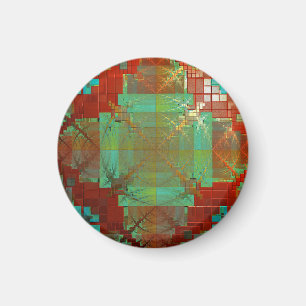 Imán de fusión cromática rojo y verde