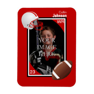 Imán de fútbol personalizado