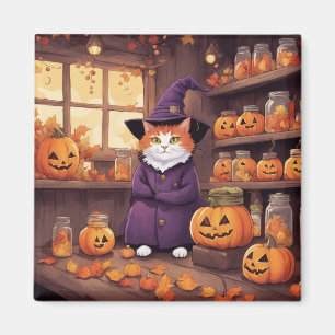 imán de gato de halloween #2
