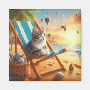 imán de gatos dulces, regalo para los amantes del