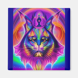 imán de gatos místicos