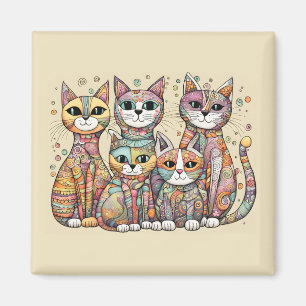 imán de gatos tranquilizantes