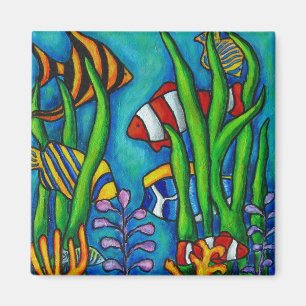 Imán de gemas tropicales