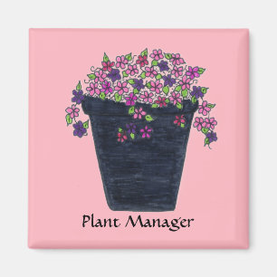 imán de Gerente de planta