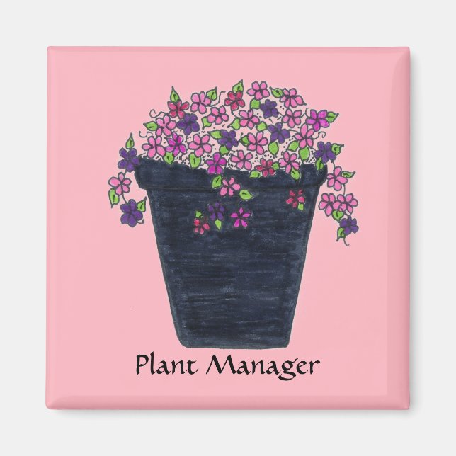 imán de Gerente de planta (Frente)