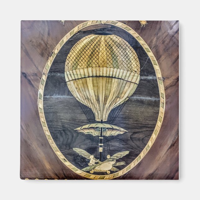 Imán de globo aerostático (Frente)