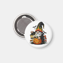 Imán de Gnomo de Halloween