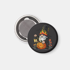 Imán de Gnomo de Halloween
