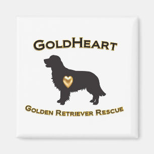 Imán de GoldHeart GRR con el corazón del oro
