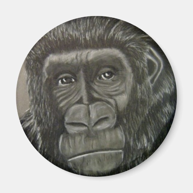 imán de gorila (Frente)