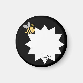 imán de gráfico de tareas - abeja ocupada