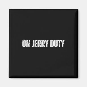Imán De guardia con esquís Jerry divertido chiste de es