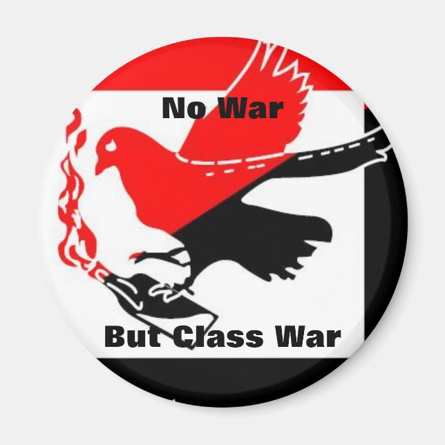 Imán de guerra sin guerra sino clase (Frente)