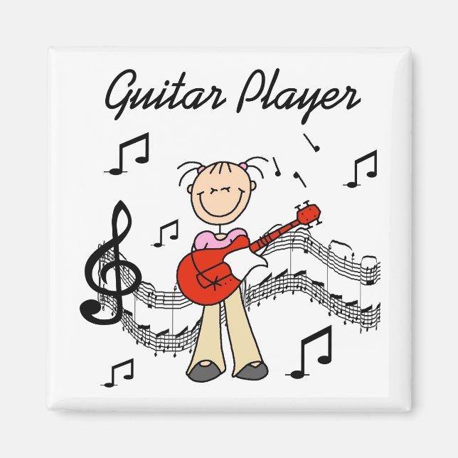 Imán de guitarrista (Frente)