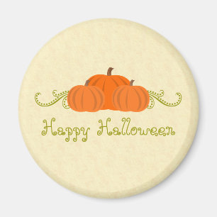 Imán de Halloween de remodelación de calabaza