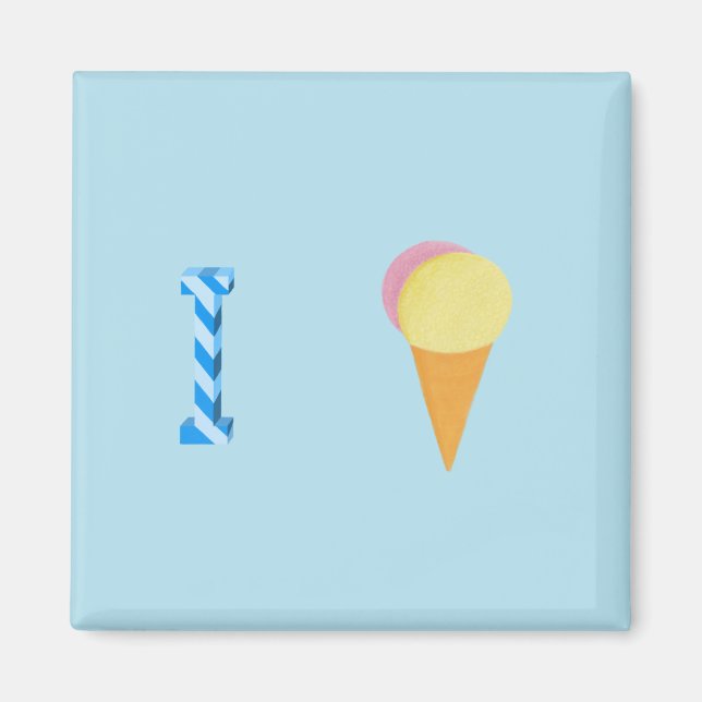 Imán de helado (Frente)
