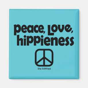 Imán de Hippieness del amor de la paz