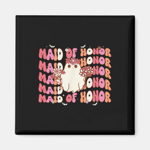 Imán De Honor Ghost Halloween Spooky Bachelorette