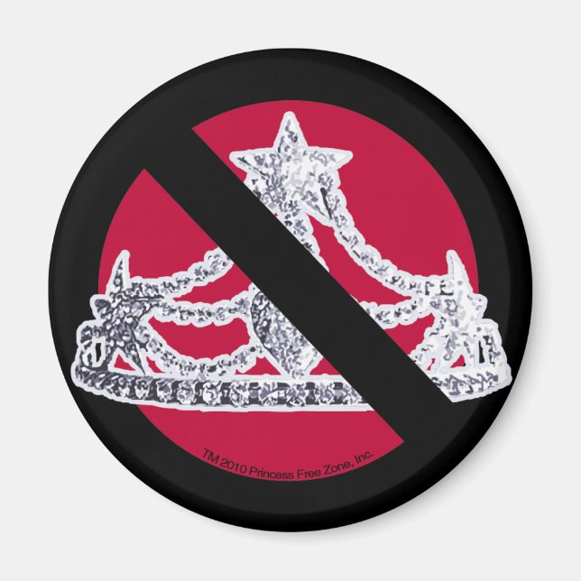 imán de icono de círculo (Frente)