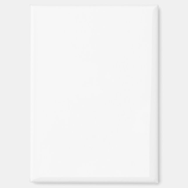 Imán de imán Rectangular de 2,5" x 3,5" (Anverso)