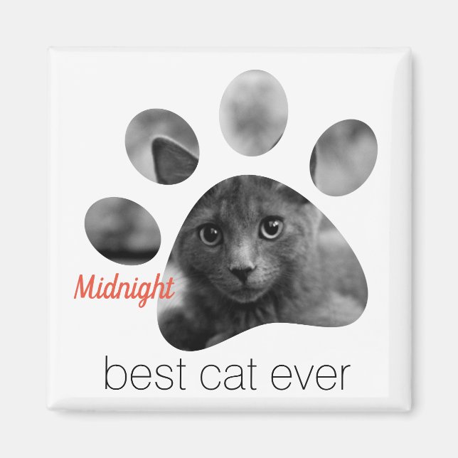 Imán de impresión de hojas fotográficas personaliz (Frente)