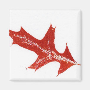 Imán de impresión de la naturaleza de la hoja