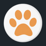 Imán de impresión de rutas<br><div class="desc">¡Diseño de papel divertido para amantes de los animales!</div>