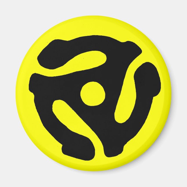 Imán de inserción de registros de 45 RPM (Frente)